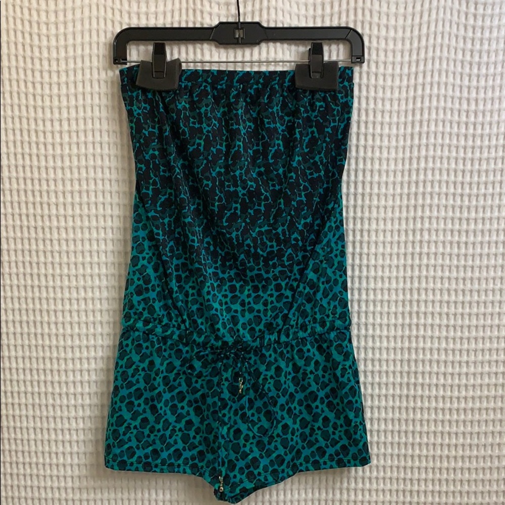 Marc Jacobs Swimwear Romper black-green Leopard- S